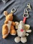 Key Rings - Fabric Animals x 2 (Elephant and Kangaroo) Carousel 1