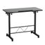 Artiss Laptop Desk Table Height Adjustable Wooden Bed Side Tables 80CM Black Carousel 3