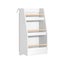 Keezi Kids Bookshelf 3 Tiers Storage Children Bookcase Organiser Display Shelf Carousel 3