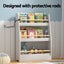 Keezi Kids Bookshelf 3 Tiers Storage Children Bookcase Organiser Display Shelf Carousel 4