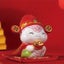 Ceramic Wealth Attracting Snake Shaped Coin Savings Money Piggy Bank Pot Carousel 4