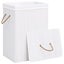 Bamboo Laundry Basket White Txbipo Carousel 3