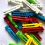 Coloured Dolly Clothes Pegs x25 Carousel 1