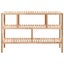 Bathroom Shelf Solid Walnut Wood 100x40x65 Cm Carousel 2