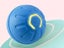 Shaky Ball Toy Automatic Jumping Ball Dog Toy Vibrating Ball For Pet Blue Carousel 3