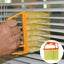 Blind Cleaning Brush Yellow Mini Hand Held Vertical Window Venetian Blind Duster Carousel 4