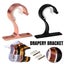 4x Bracket Hang Curtain Rod Holders Hook Room Window Frame Rod Drapery Bracket Carousel 6