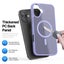 iPhone 16 Plus Magnetic Charging Back Cover Case - Light Purple | Yind Series... Carousel 7