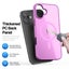 iPhone 16 Plus Magnetic Charging Back Cover Case - Rose Pink | Yind Series by... Carousel 7