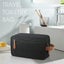 Men Waterproof Toiletry Bag Travel Wash Case Shower Bathroom Cosmetic Storage Carousel 11