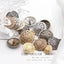 10Pcs Round Retro Hollow Carved Metal Buttons For Clothing Sewing Knitting Su... Carousel 1