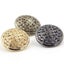 10Pcs Round Retro Hollow Carved Metal Buttons For Clothing Sewing Knitting Su... Carousel 2