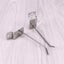 20pcs BULK Slatwall Hooks 150mm 100mm Slat Wall Grooved Panel Hook 3.2MM Carousel 9