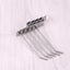 20pcs BULK Slatwall Hooks 150mm 100mm Slat Wall Grooved Panel Hook 3.2MM Carousel 11