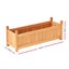 2 X Garden Bed 90X30X33Cm Wooden Planter Box Raised Container Growing Carousel 2
