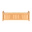 2 X Garden Bed 90X30X33Cm Wooden Planter Box Raised Container Growing Carousel 3