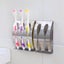 Toothbrush Wall Mount Holder Stainless Steel Suction Cups Bathroom Organizer Carousel 7