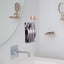 Toothbrush Wall Mount Holder Stainless Steel Suction Cups Bathroom Organizer Carousel 10