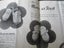 KNIT PARAGON Knitting Book No. 31~ "Bonnets Booties Beanies & Mittens"~ to Knit! Carousel 6