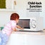 20L Microwave Oven 800W White Carousel 5
