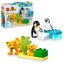 LEGO DUPLO: Wild Animal Families Penguins & Lions - (10442) Carousel 1
