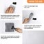 12PCS 2/4/6/8 Inch Self Adhesive Fiberglass Aluminum Drywall Repair Patch Kit Carousel 3