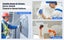 12PCS 2/4/6/8 Inch Self Adhesive Fiberglass Aluminum Drywall Repair Patch Kit Carousel 8