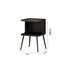 Metal Bedside Table Nightstand -Black Carousel 4