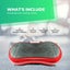 Red Vibration Machine Platform - Exercise Vibrating Plate - Whole Body Workout Carousel 9