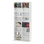 8 Tier CD/DVD Rack- White Carousel 6