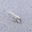 Curtain Gathering Hook 28mm Pencil Pleat Small Gather Metal Gather Hooks 120pcs Carousel 8