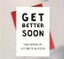 Funny Sarcastic card - Get Better Soon (Stamp included!) Carousel 1