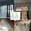200X Curtain Track Glider Rail Curtain Hook Rollers Curtain Tracks Accessoy Carousel 6