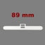 20x 89/127mm Vertical Top Blind Hangers Slats Header Blade Curtain Hanger Carousel 6