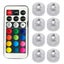 8x Fish Tank Submersible LED Lights Waterproof Aquarium RGB Light with Remote Carousel 2