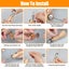 13Pc Leather Sewing Awl Kit with Hand Speedy Stitcher Needle Waxed Thread Rep... Carousel 3