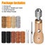 13Pc Leather Sewing Awl Kit with Hand Speedy Stitcher Needle Waxed Thread Rep... Carousel 8