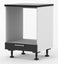 Italian Made Soft Close Black Matte Kitchen Carousel 7