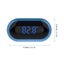 LCD Aquarium Digital Thermometer for Fish Tank Temperature Gauge Touch Screen Carousel 11