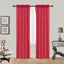2 PANELS NEW COLLECTION WINDOW SILK ROD POCKET CURTAIN TREATMENT SEMISHEER (MR2) Carousel 4
