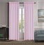 2 PANELS NEW COLLECTION WINDOW SILK ROD POCKET CURTAIN TREATMENT SEMISHEER (MR2) Carousel 13