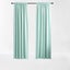 2 PANELS NEW COLLECTION WINDOW SILK ROD POCKET CURTAIN TREATMENT SEMISHEER (MR2) Carousel 16