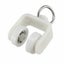 50PCS Curtain Track Rollers Twin Wheeled Carriers Drapery Rail Sliding Glider Carousel 4