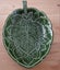 SWEDISH MID CENTURY CERAMIC LEAF PLATE ROSA LJUNG *DECO *HELSINGBORG Carousel 9