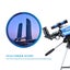 Astronomical Telescope With Tripod 150x Zoom HD Outdoor Monocular 70mm Aperture Carousel 10