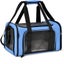 Elosung S Blue Portable Foldable Pet Carrier Bag Large Capacity Travel For 2 Sma Carousel 1