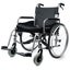 Equipmed Extra Wide Folding Wheelchair Aluminium Frame 150Kg Capacity 24 Inch Wh Carousel 1