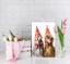 Birthday / Graduation Card - Chickens with party hats (Stamp included!) Carousel 1