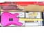 Rock Band 3 Fender Precision Bass Guitar HOT PINK *MINT IN BOX* Carousel 7