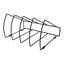 Okin File Rack Triangular - 4 Slots - Black [FT75120BK] Carousel 1